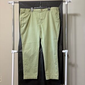 Coldwater Creek Women’s Sage Green Chinos 24W Business Casual Career Office